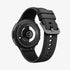 ACS06394 - Galaxy Watch 6 Classic (47mm) Case Liquid Air in matte black showing the front